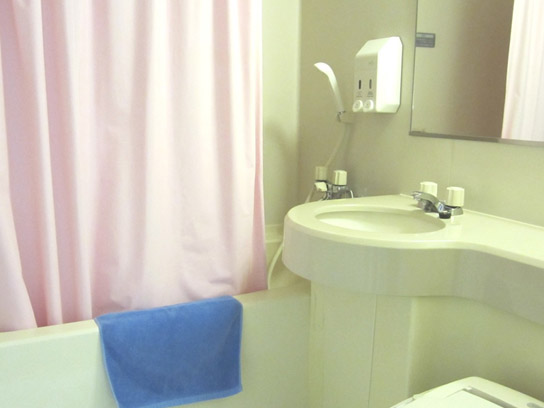 ホテルアジェンダ（本館）シングルルーム浴室